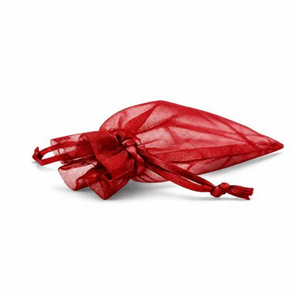 50 Organza 7cm × 9cm Bags in White, Black, Gold, Silver, Black and Red - Image 23