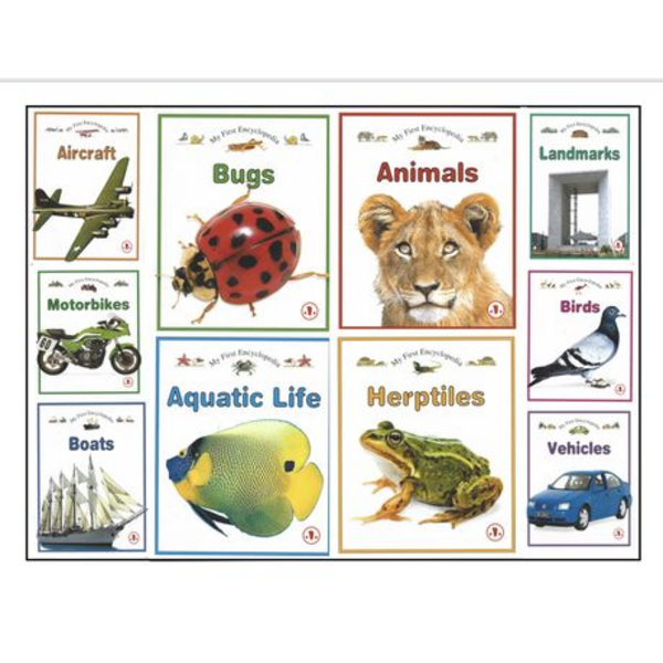 A World of Wonders: The "My First Encyclopedia" 10 (ten) Book Set