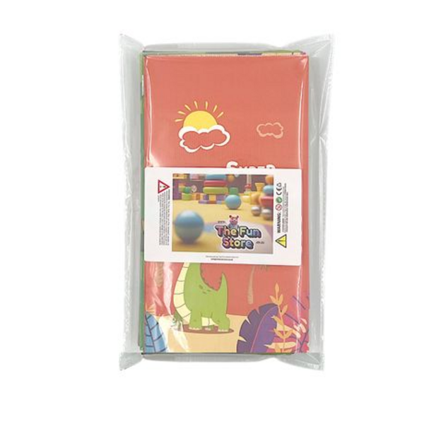 Roar with Fun -24-Piece Dinosaur Paper Gift & Party Favour Bags with Stickers
