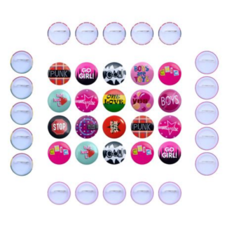 Add a Personal Touch with Our Customizable Pin Back Button Badges!