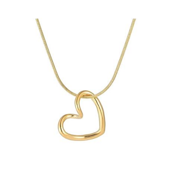 Love at First Sight: The Elegant Hollow Heart Pendant - Image 19