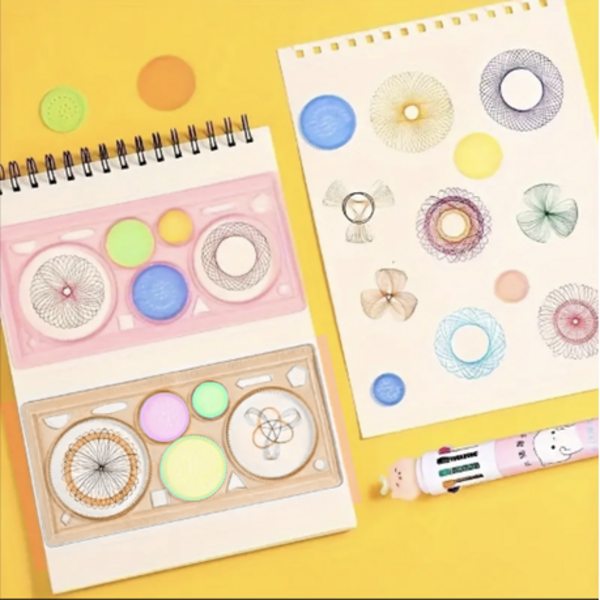 Set Your Inner Artist Free: Mandala Magic Pattern Creation and Drawing Kit! - Image 8