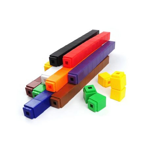 Stack, Count, and Learn! 100 Colorful Number Block Cubes for Endless Fun! - Image 5