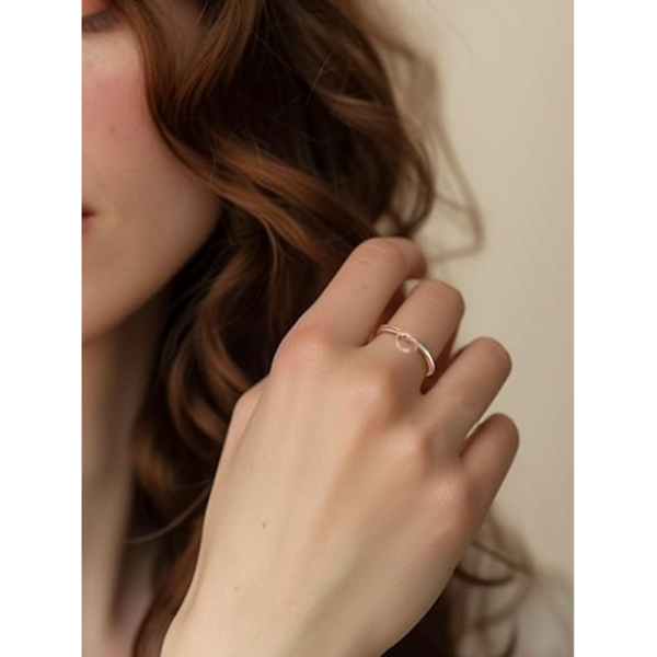 Love is in the Loop and on Your Wrist - The Love Knot Bangle & Ring Set! - Image 11
