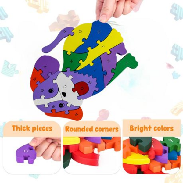 Paws for a Moment and Learn with our Puppy Shaped Puzzle - Image 4