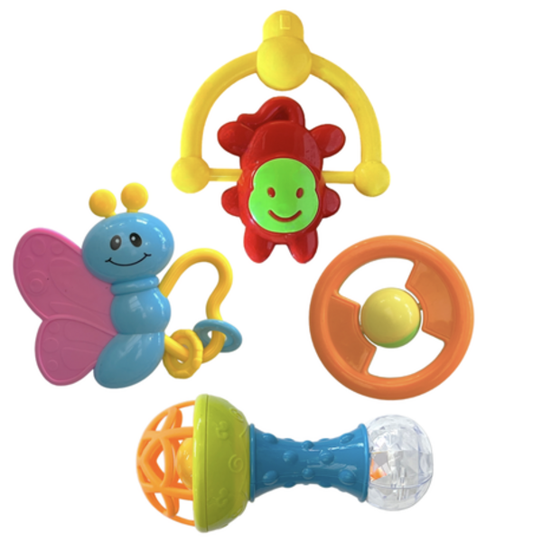 The Sensory Symphony Rattles for Cuties (0m+)
