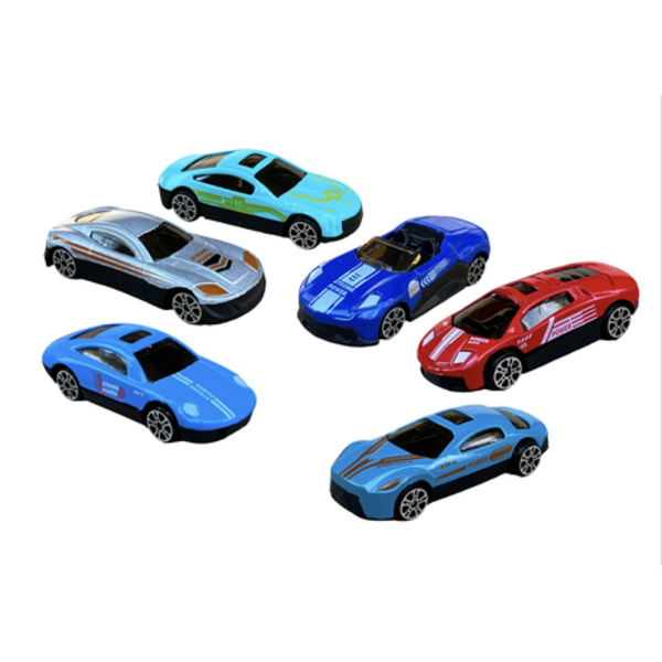 Die-Cast Mini Motor Mania: 6-Pack of Speed Demons for Indoor / Outdoor FUN! - Image 5