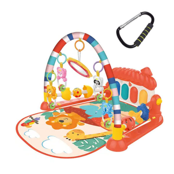 Multifunction Baby Piano Fitness Gym Play Mat Musical Activity Center Rack - Image 2