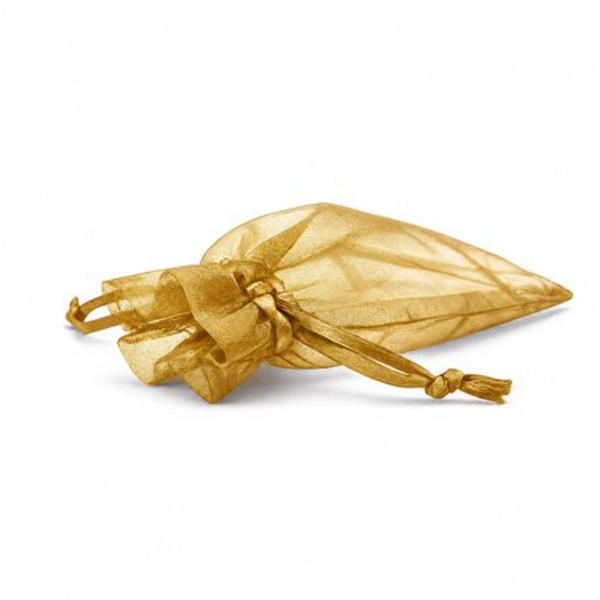 50 Organza 7cm × 9cm Bags in White, Black, Gold, Silver, Black and Red - Image 12