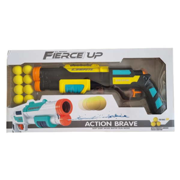 Clarion Fierce UP - Dual Function 2 in 1 water gun and soft dart gun