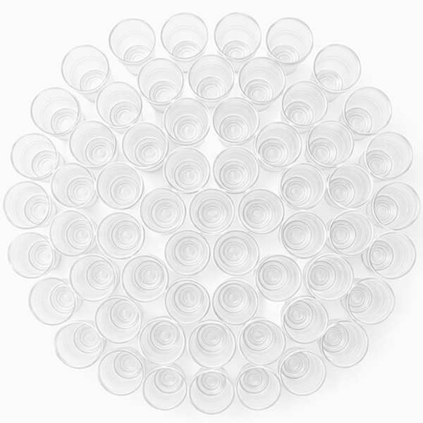 50 Disposable Party Cups - 470ml / 16oz Sturdy Plastic Drinking Cups - Image 15