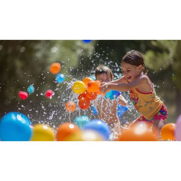 Splash Into Summer Fun: 259 Self-Sealing Water Balloons!