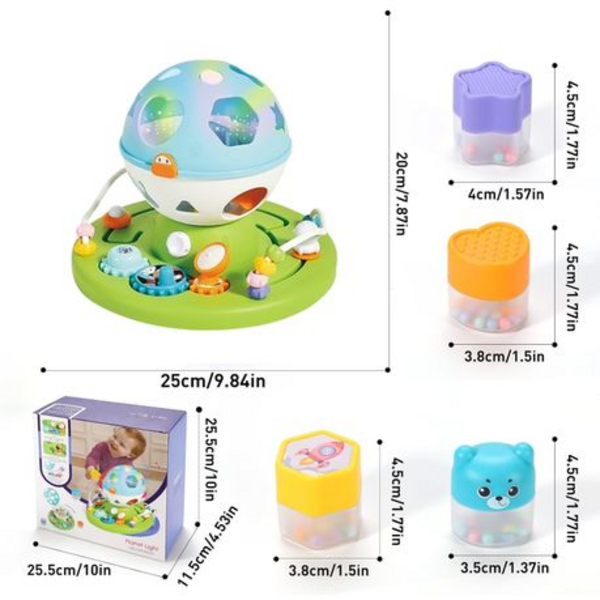 Learn & Play: Baby Musical Shape Sorter & Fine Motor Toy -18+ Months - Image 7