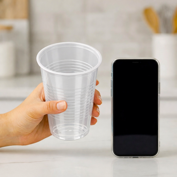 50 Disposable Party Cups - 470ml / 16oz Sturdy Plastic Drinking Cups - Image 8