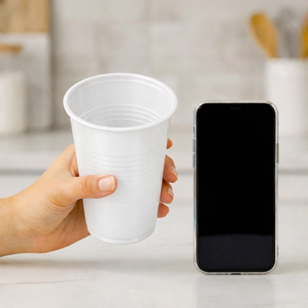 50 Disposable Party Cups - 470ml / 16oz Sturdy Plastic Drinking Cups - Image 14