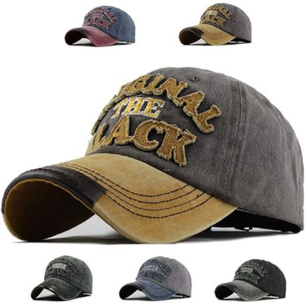 Black - Step Up Your Style with the Washed Classic Vintage Retro Baseball Cap! - Image 7