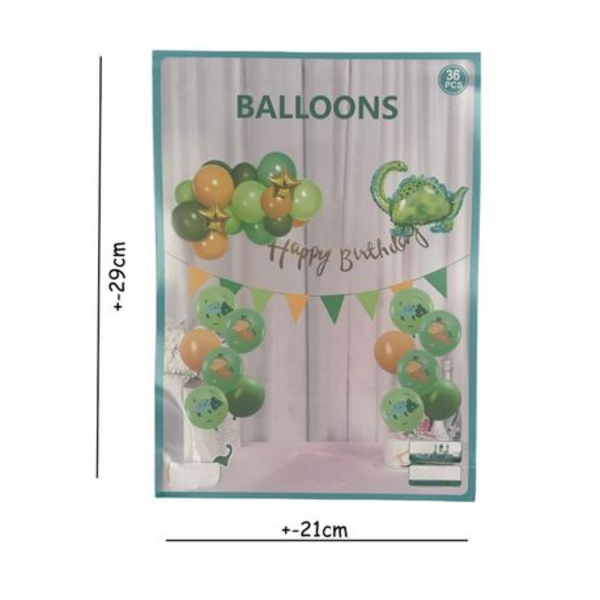 Dino Party Decorations: 36 Pieces of Prehistoric Fun! - Image 7