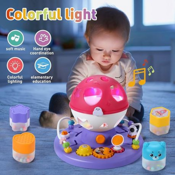 Learn & Play: Baby Musical Shape Sorter & Fine Motor Toy -18+ Months - Image 5