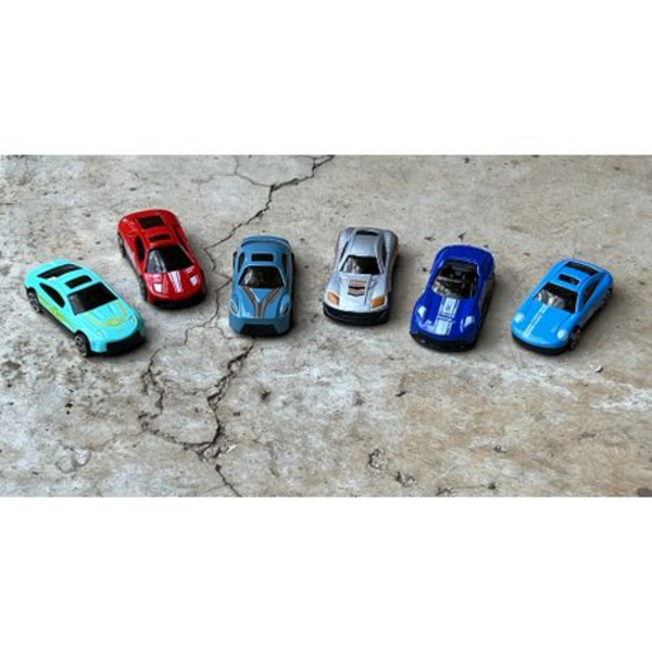 Die-Cast Mini Motor Mania: 6-Pack of Speed Demons for Indoor / Outdoor FUN! - Image 3