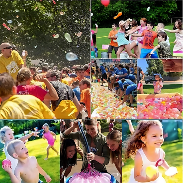 Splash Into Summer Fun: 259 Self-Sealing Water Balloons!