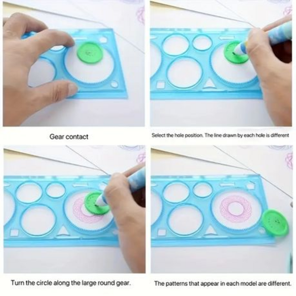 Set Your Inner Artist Free: Mandala Magic Pattern Creation and Drawing Kit! - Image 4