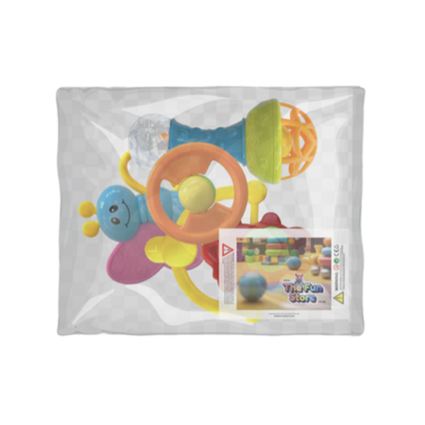 The Sensory Symphony Rattles for Cuties (0m+)
