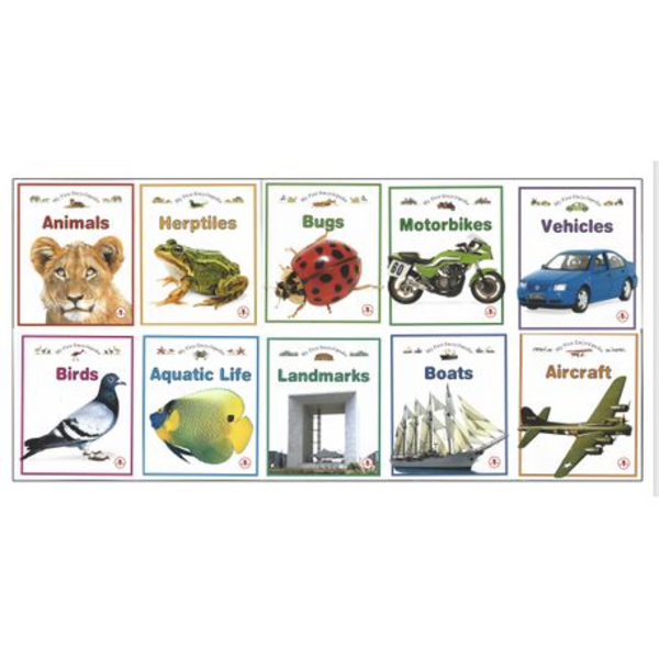 A World of Wonders: The "My First Encyclopedia" 10 (ten) Book Set