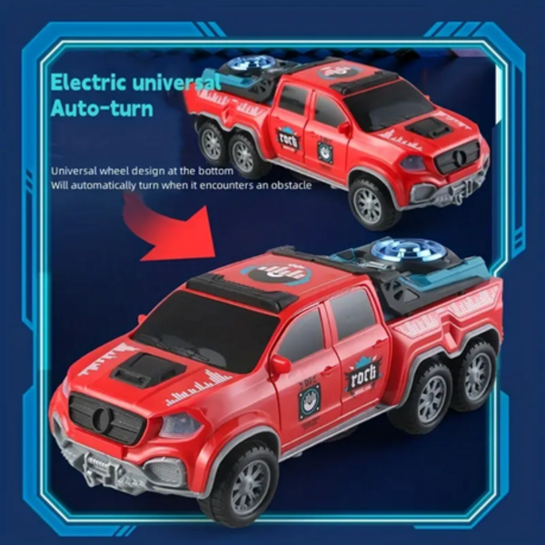 Rotating Stunt Pickup Truck Electric Off-Road Vehicle Music Lights Car - Image 2