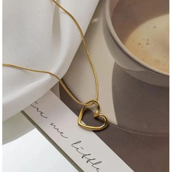 Love at First Sight: The Elegant Hollow Heart Pendant - Image 12