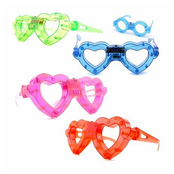 6 Piece Brighten Any Bash with These Glow-Tastic Party Pack Glasses!