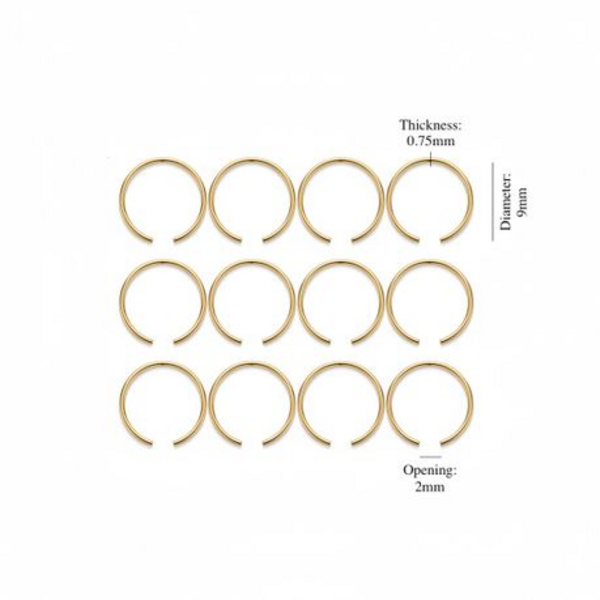 Elevate your style with simplicity and elegance nose ring - Image 14