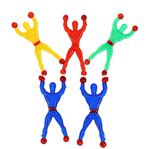 Sticky Shenanigans - Gravity-Defying Stretchy Men - 5 Pack