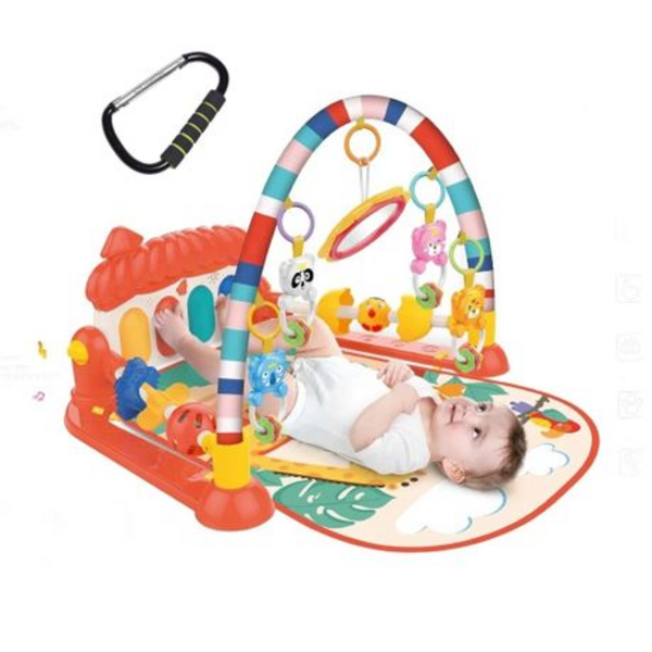 Multifunction Baby Piano Fitness Gym Play Mat Musical Activity Center Rack - Image 7