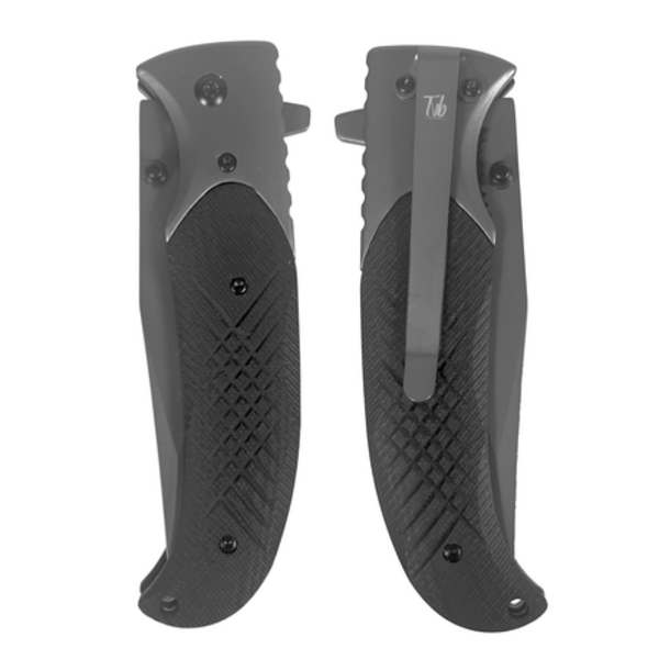Tvb Knight A377 with a Browning Inspire Design - EDC Folding Knife
