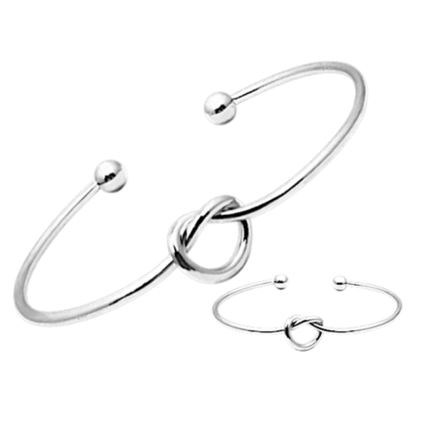 Love is in the Loop and on Your Wrist - The Love Knot Bangle & Ring Set! - Image 7
