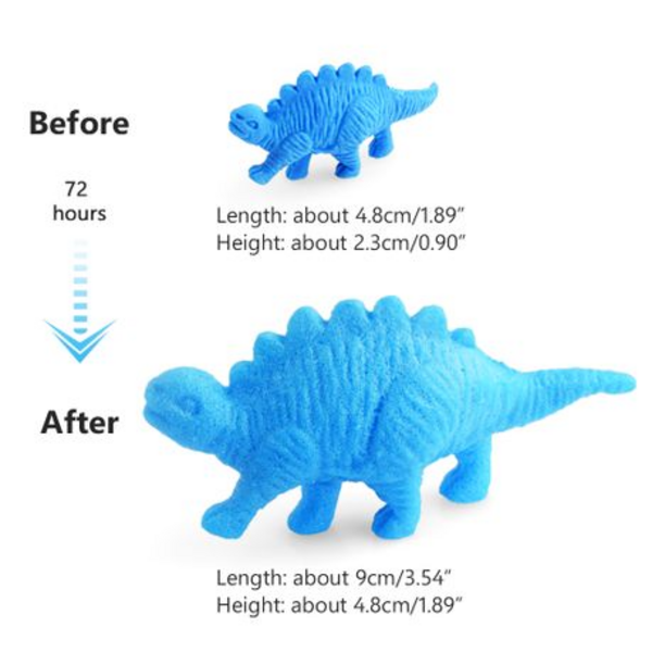 Hatch & Grow Dinosaurs - 20-Pack Water Growing Dinosaur