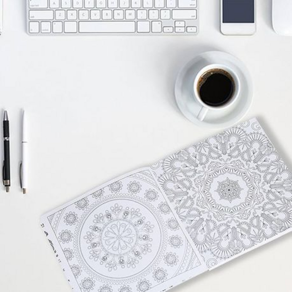 Find Your Inner Peace: 24-Page Zen Mandalas Creative Colouring Book