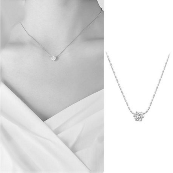 The Minimalist Magic of the Solitaire Zircon Pendant - Image 10