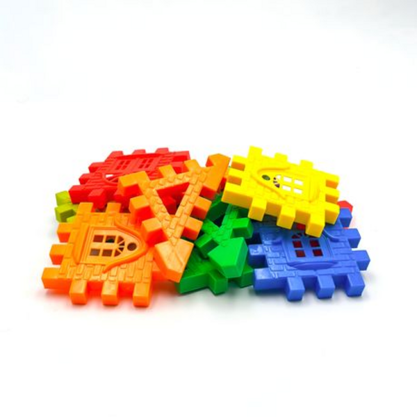 Build Your Dream Home (Without the Mortgage!) - Interlocking Square Blocks