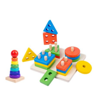 STEM Montessori Wooden Early Educational Products for Child Development
