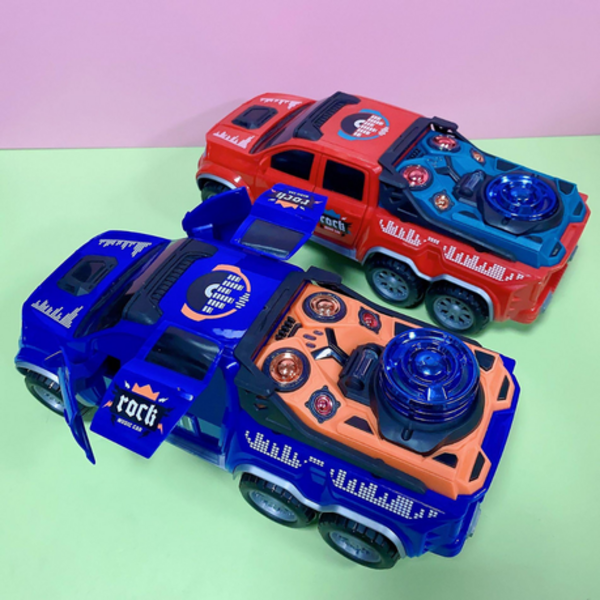 Rotating Stunt Pickup Truck Electric Off-Road Vehicle Music Lights Car - Image 11
