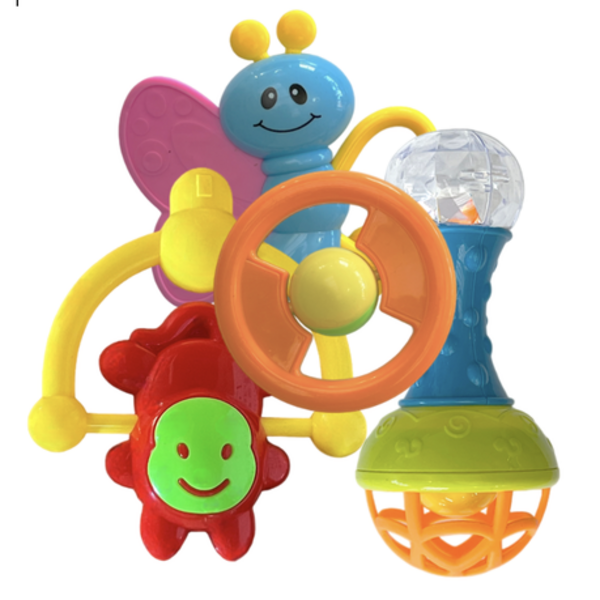 The Sensory Symphony Rattles for Cuties (0m+)