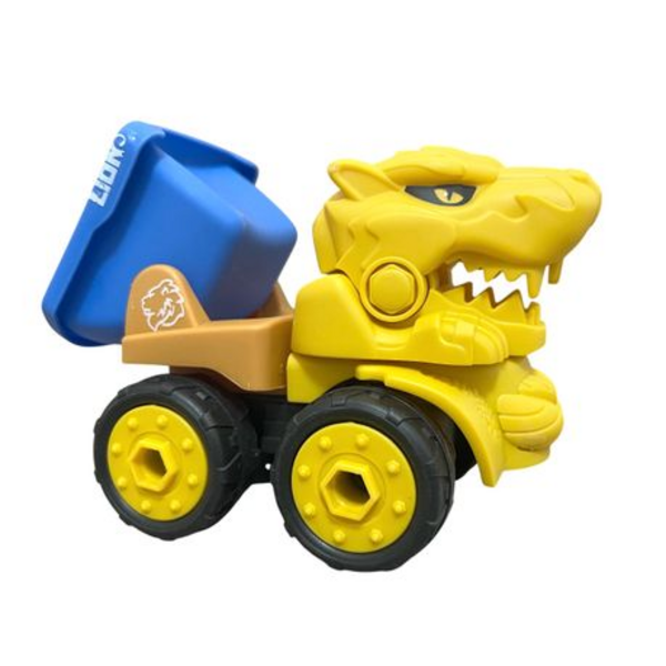 Roar into Action: Wild Animal Vehicle Figurines for Kids to Build and Play - Image 2