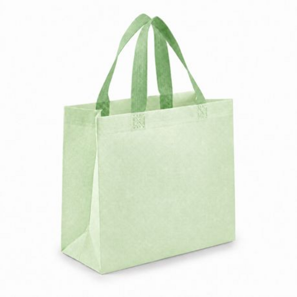 12 Pack Non-Woven Reusable Tote Gift Shopping Bags with Handles - Image 6