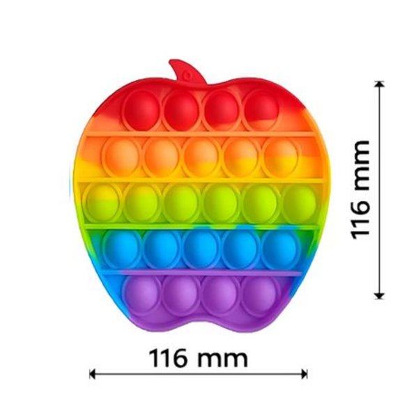 Pop, Pop, Paradise! Enjoy our Classic Circle and Healthy Apple Pop-its
