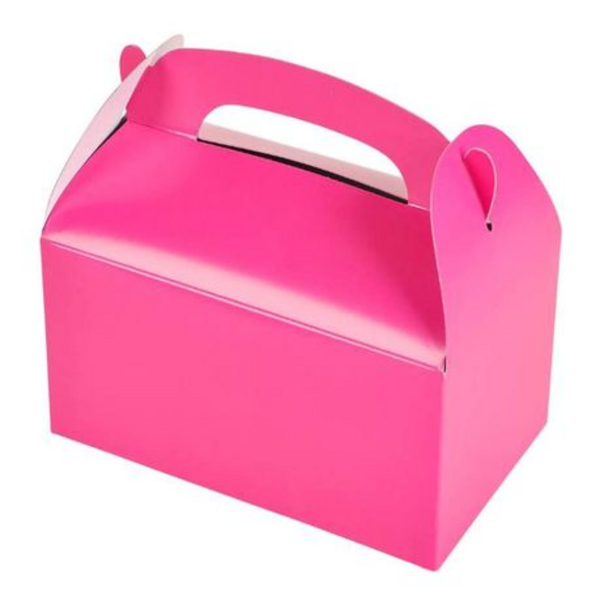 Pink Party Treat Boxes - 12-Piece
