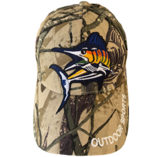 Marlon's Adventure Baseball Cap - Dive into the Wild in Dive -Navy or Camo - Green Kharki & Brown Camo