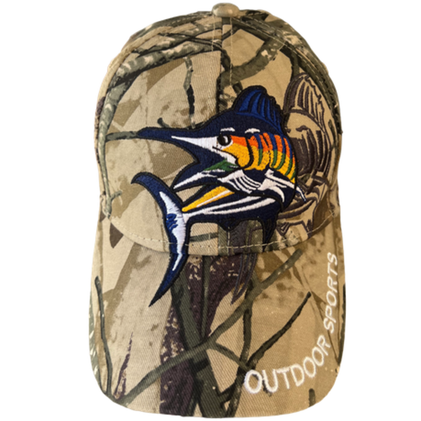 Marlon's Adventure Baseball Cap - Dive into the Wild in Dive -Navy or Camo - Green Kharki & Brown Ca