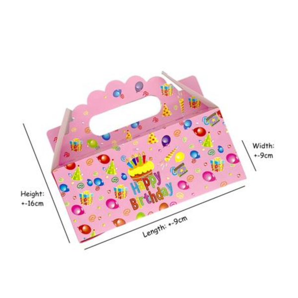 Happy Birthday Themed Party Box Pack - Perfect for Gifts, Treats, or Take-Home Surprises - 24-Pack - Image 4