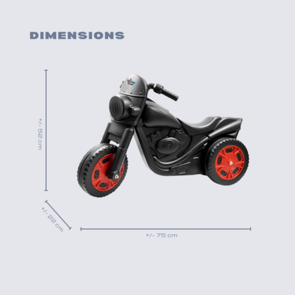 The Fun Store: All-in-One Scooter Bike - Glide, Ride, Conquer - Red Hubcaps